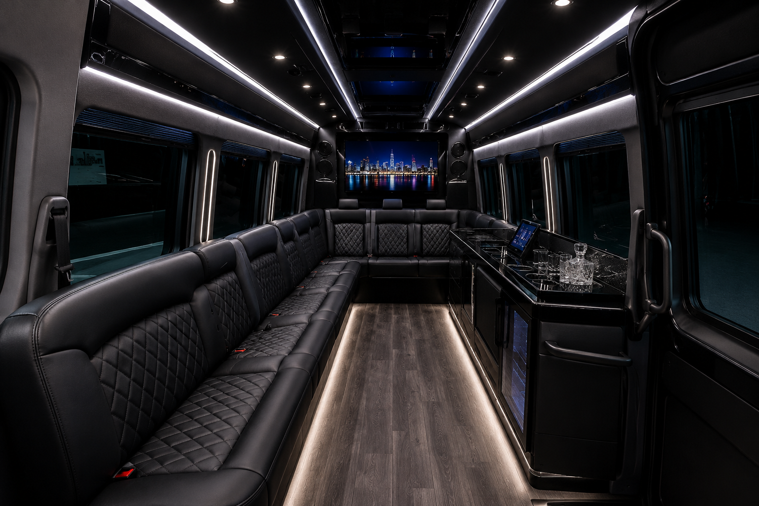 Mercedes-Benz Sprinter Limo-Style &ndash; interior