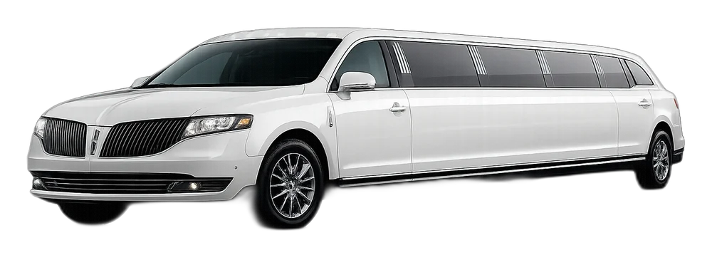 Stretch limo (white) &ndash; exterior