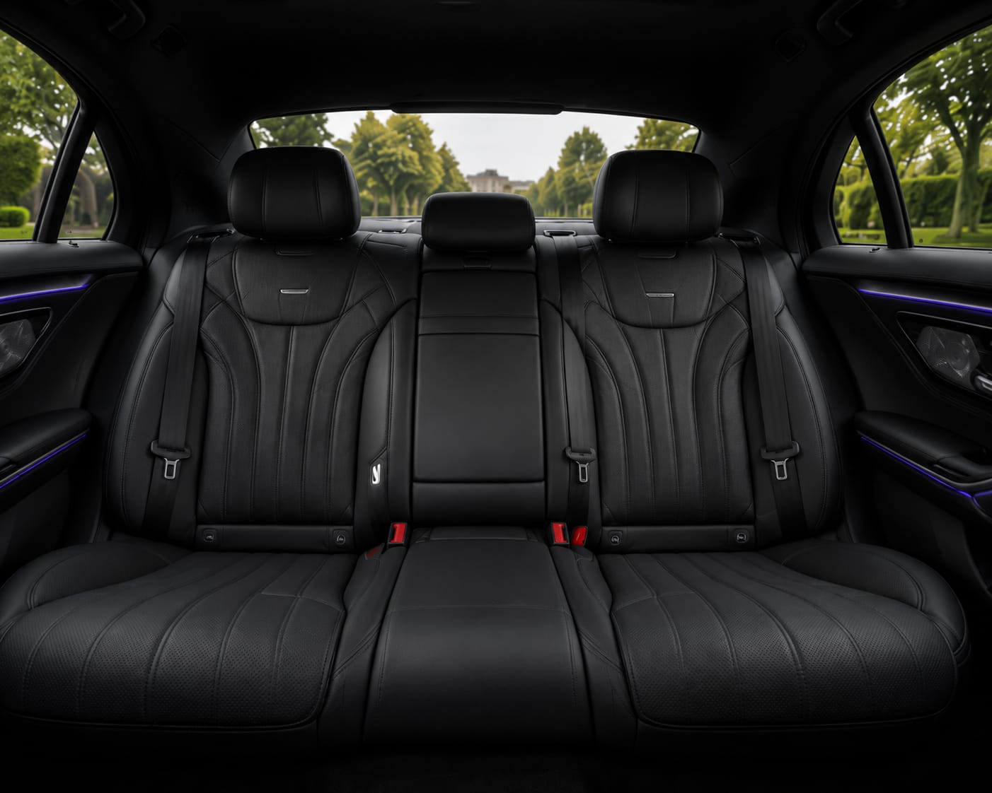 Sedan interior